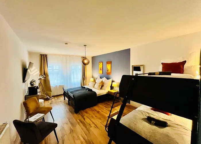 Aycatcherhomes - Top Lage I 4 Personen I Zentral I Altstadt Marburg I Naehe Fluss Lahn I Boutique Apartment Pera