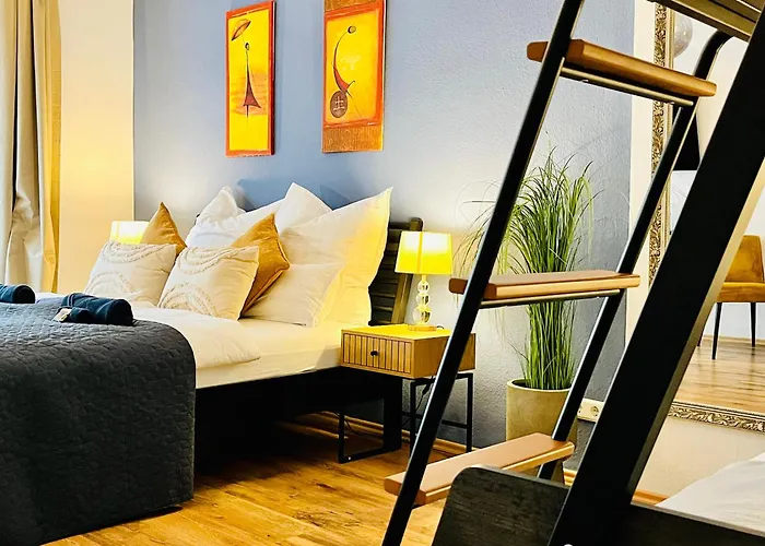 Aycatcherhomes - Top Lage I 4 Personen I Zentral I Altstadt Marburg I Naehe Fluss Lahn I Boutique Apartment Pera